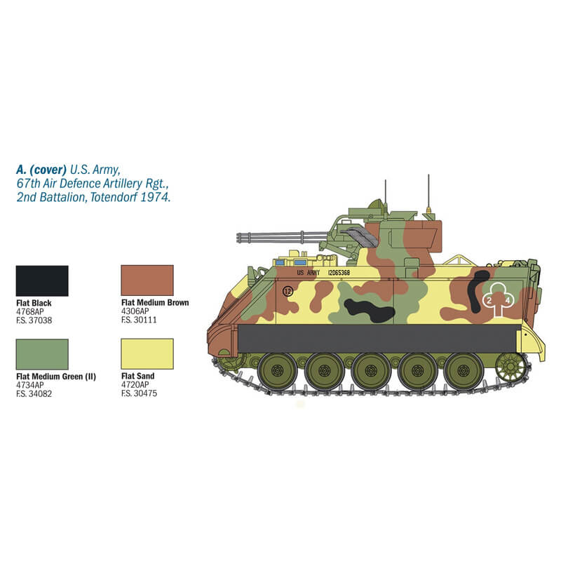 Italeri 1/35 M163 VADS Kit