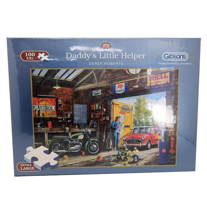 Daddy's Little Helper By Derek Roberts 100pc Puzzle