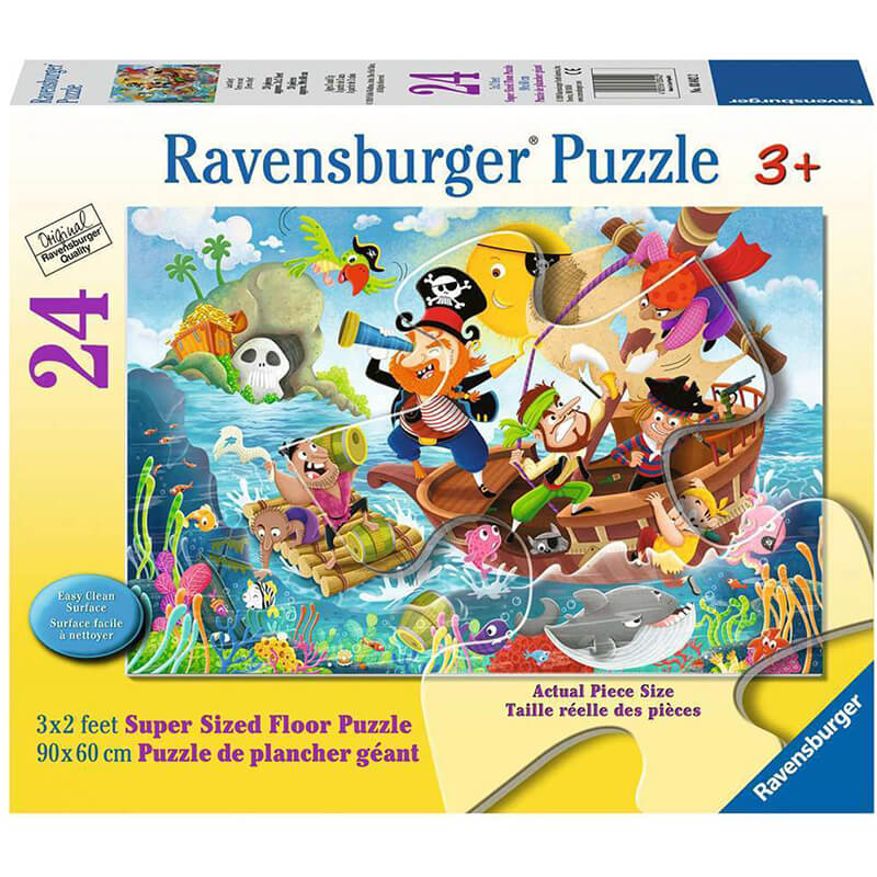 Land Ahoy! 24pcs Super Sized Floor Puzzle