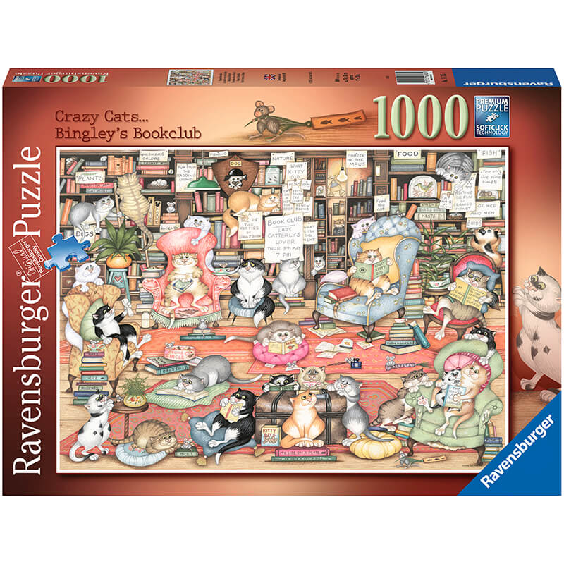 Bingley's Bookclub 1000pcs Puzzle