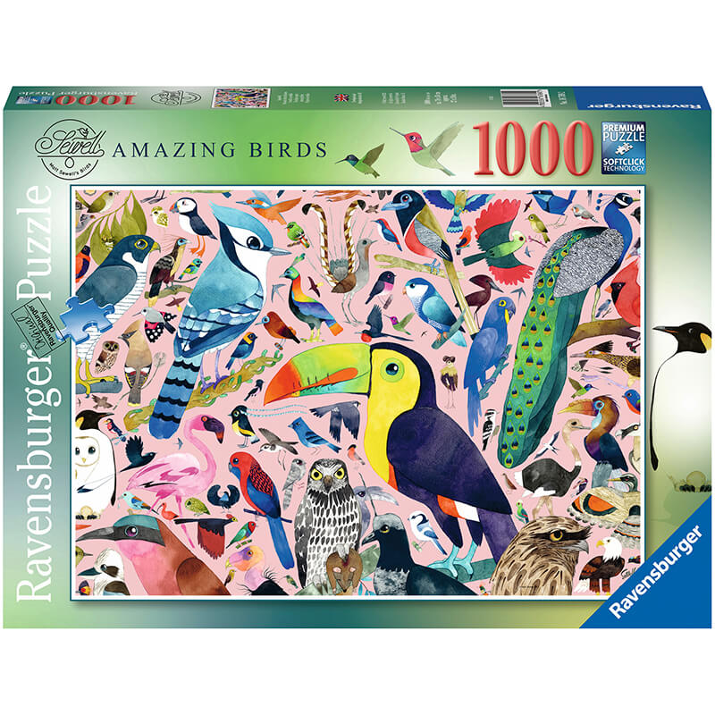 Amazing Birds 1000pc Puzzle