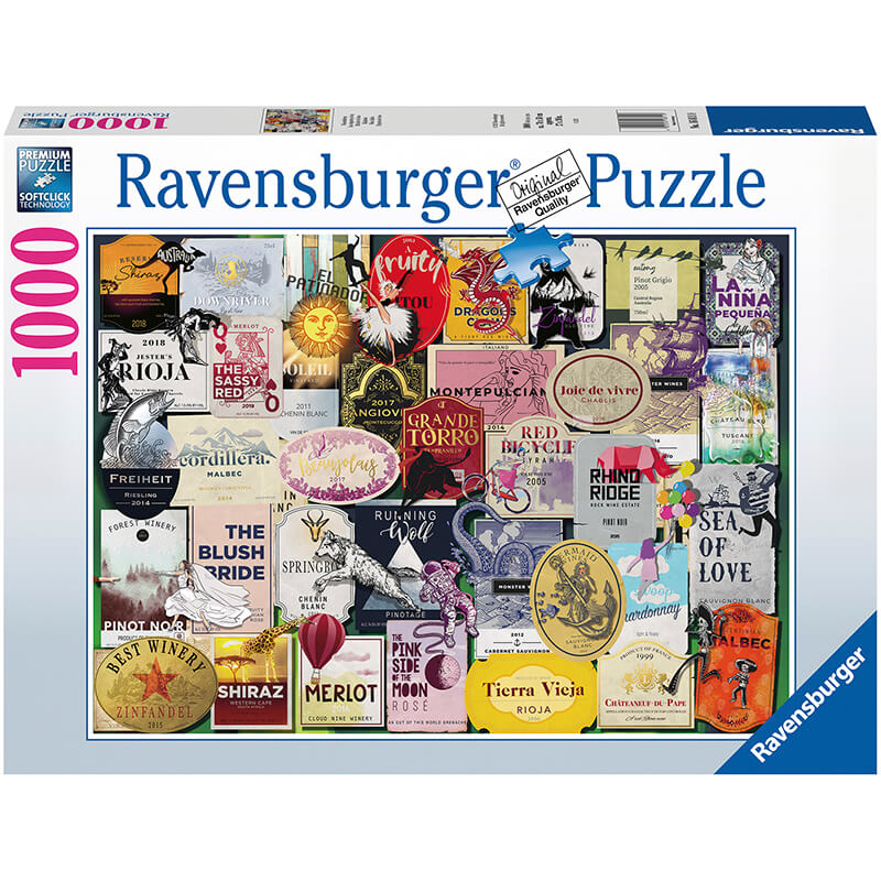 Wine Labels 1000pcs Puzzle