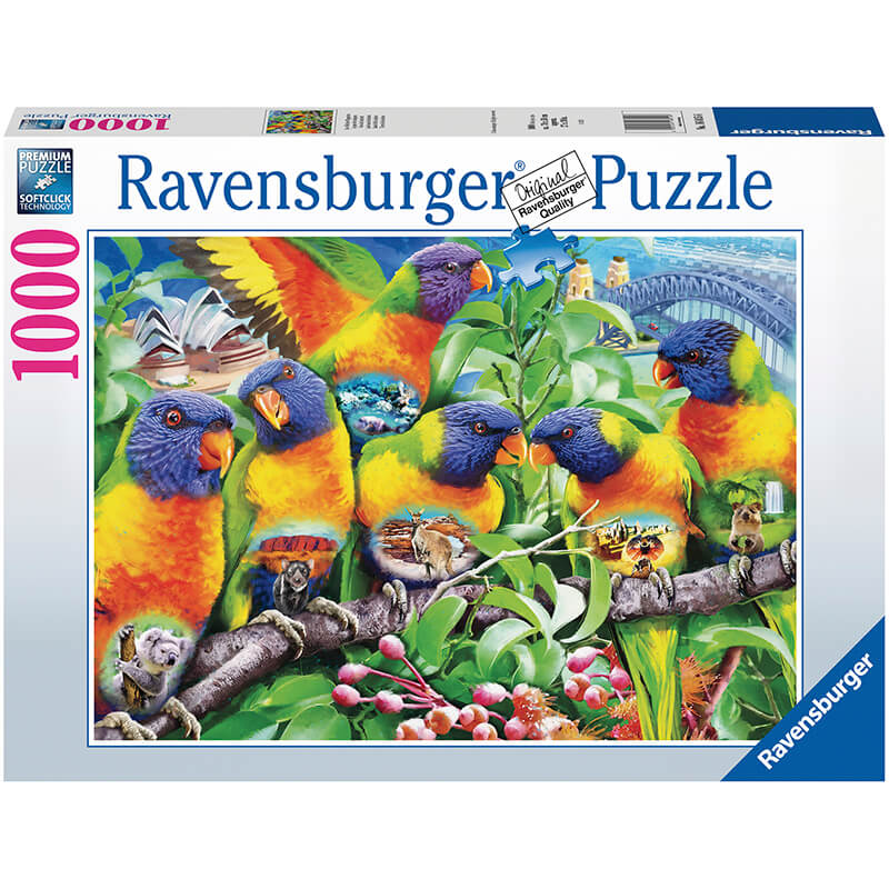 Land of the Lorikeet 1000pcs Puzzle