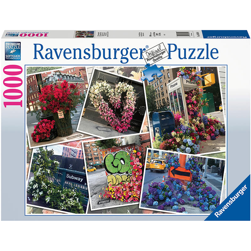 NYC Flower Flash 1000pcs Puzzle