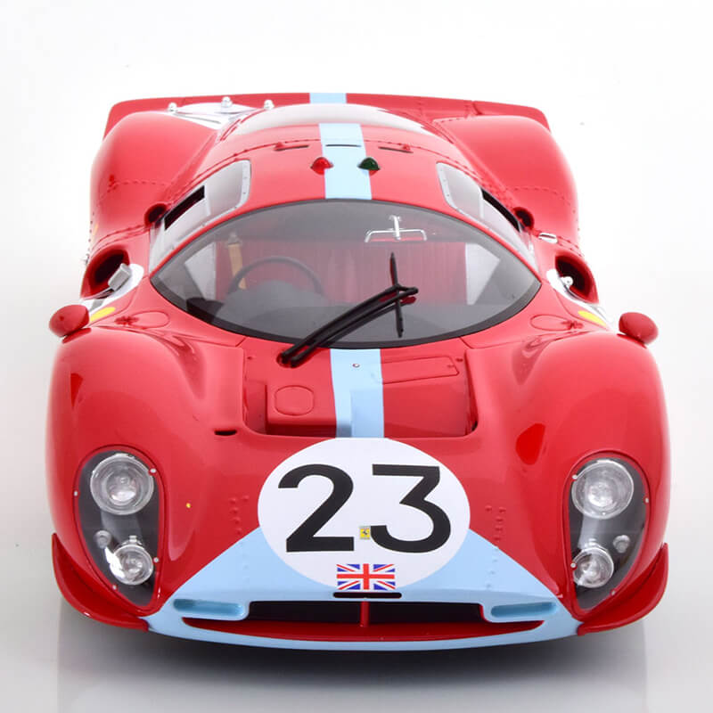 CMR 1/12 Ferrari 412 P #23 24H Le Mans 1967, Attwood / Courage