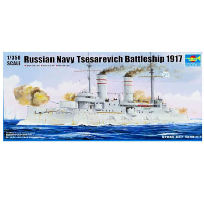 Trumpeter 1/350 Russian Navy Tsesarevich Battleship 1917 Kit