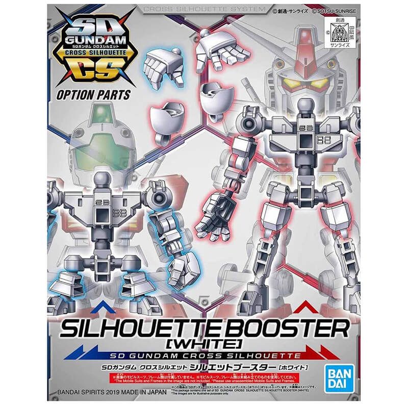Bandai SD Gundam Cross Silhouette Silhouette Booster [White] Kit