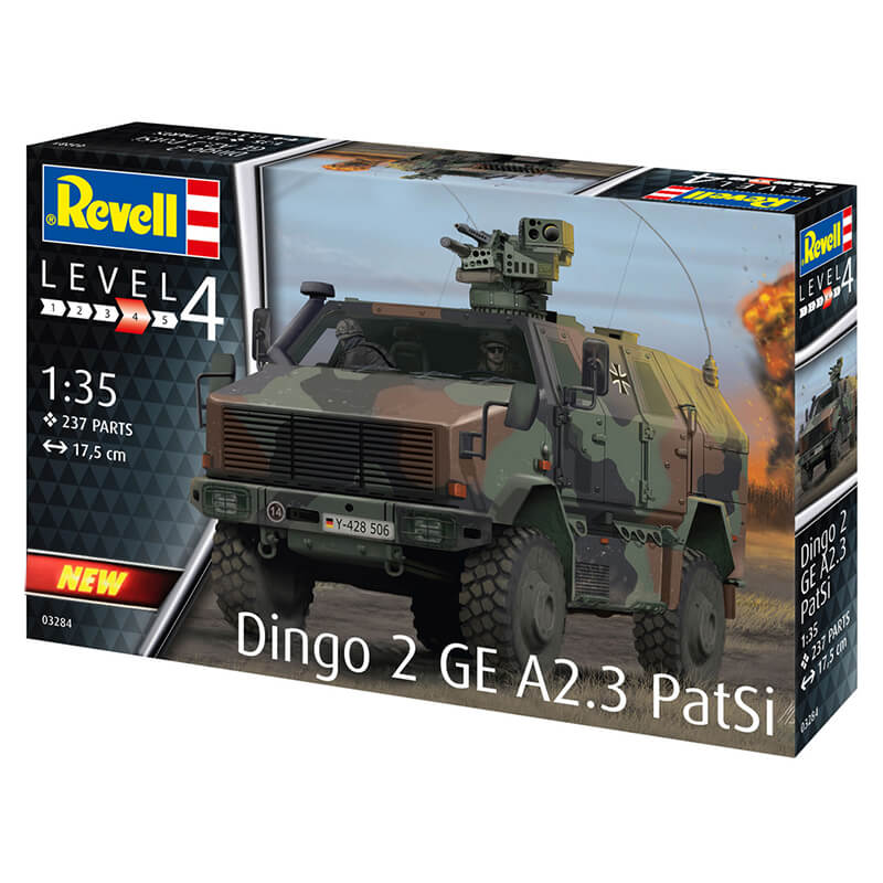 Revell 1/35 Dingo 2 GE A2.3 PatSi Kit