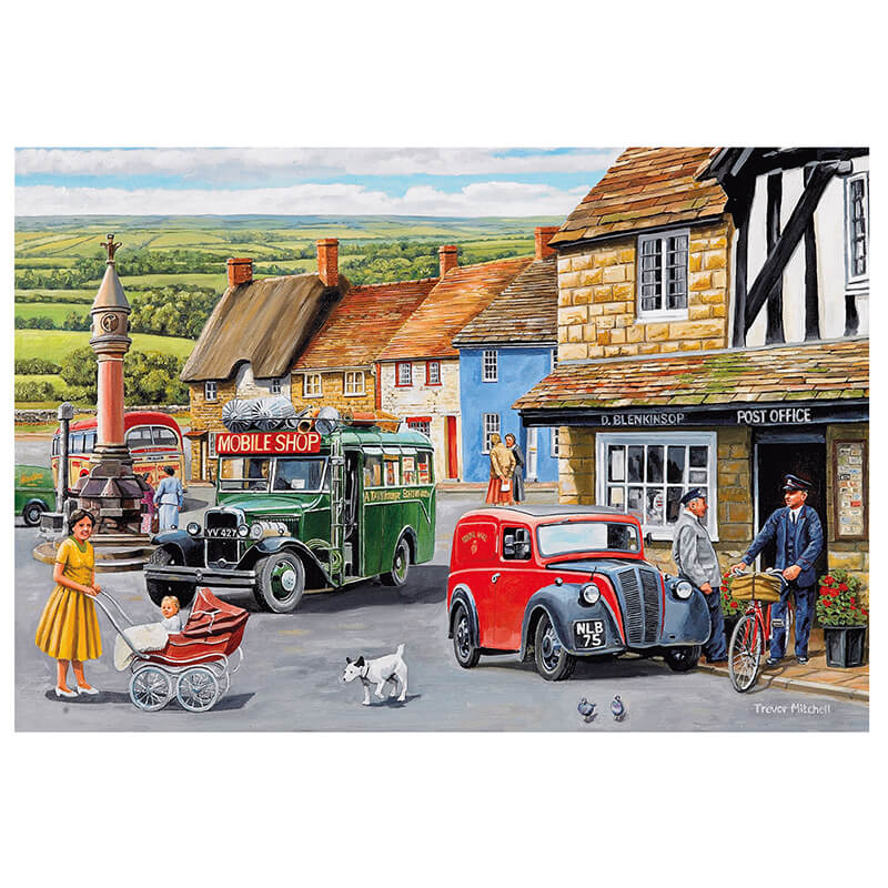 Starting the Day By Trevor Mitchell 500pc Puzzle