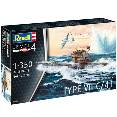 Revell 1/350 German Submarine Type VII C/41 Kit