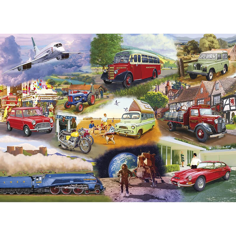 Iconic Engines By Mat Edwards 1000pc Puzzle