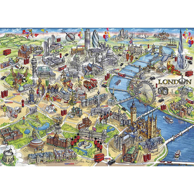 London Landmarks 1000pc Puzzle