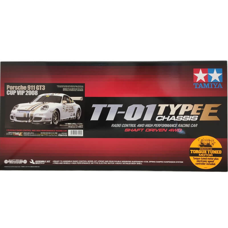 Tamiya 1/10 Porsche 911 GT3 Cup Vip 2008 RC Kit