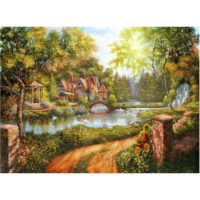 Cottage By The River 500pcs Puzzle