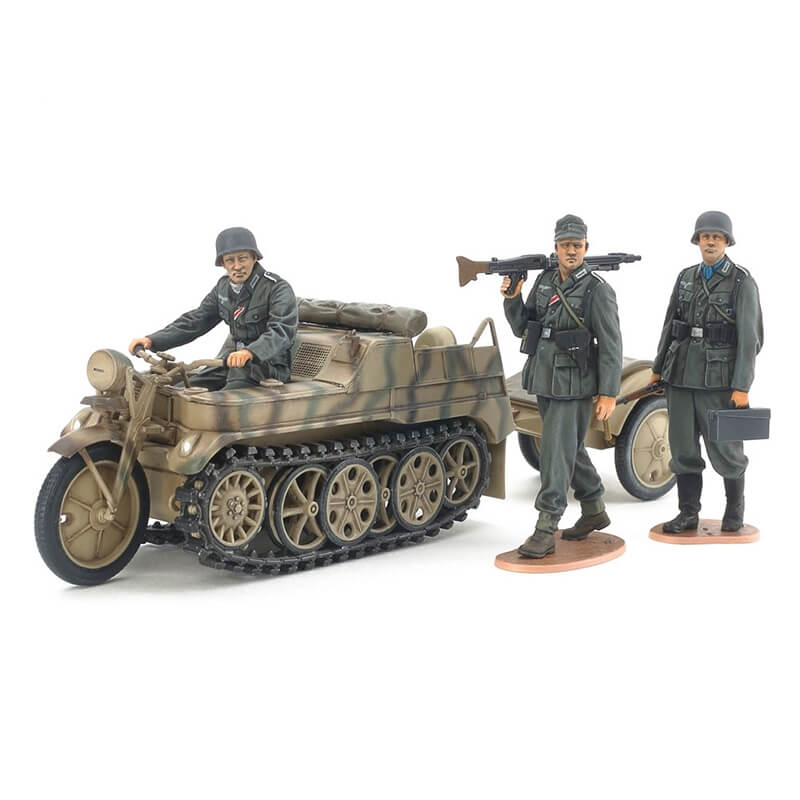 Tamiya 1/35 German Sd.Kfz.2 Kettenkraftrad (Mid-Production) Kit