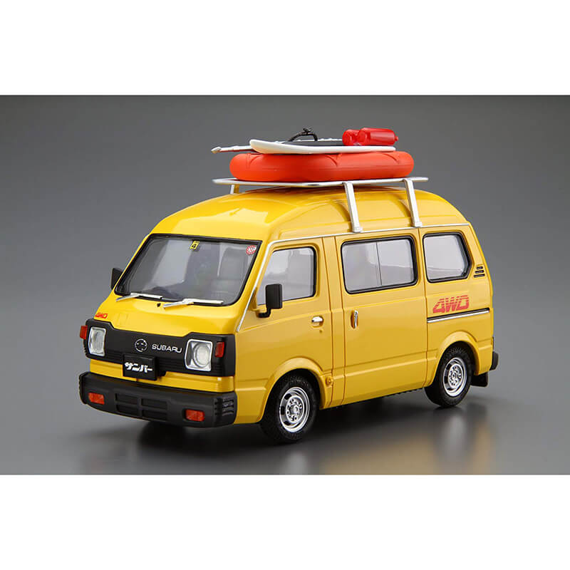 Aoshima 1/24 Subaru Sambar High-Roof 4WD Kit