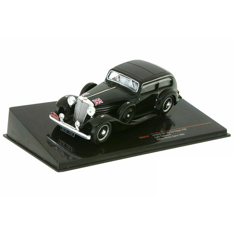 Ixo 1/43 Jaguar SS1 Airline Coupe #99 Rallye Monte - Carlo 1935
