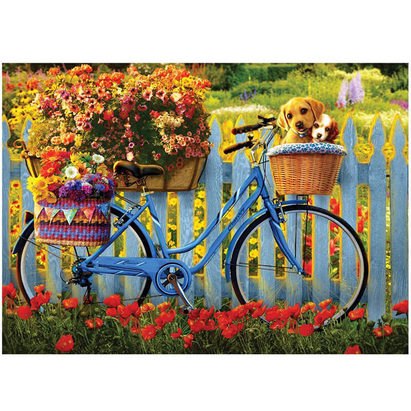 Pedal Pups Adventure 1000pc Puzzle