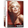 Marilyn Monroe Red Portrait by Sam Shaw 1000pc Puzzle