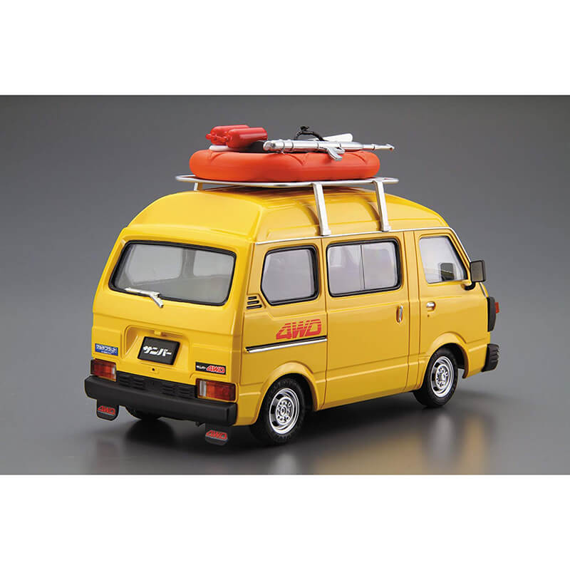 Aoshima 1/24 Subaru Sambar High-Roof 4WD Kit