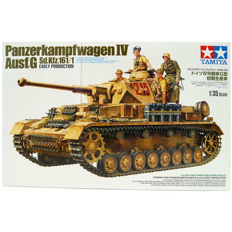 Tamiya 1/35 Panzerkampfwagen IV Ausf.G Sd.Kfz.161/1 Early Production Kit