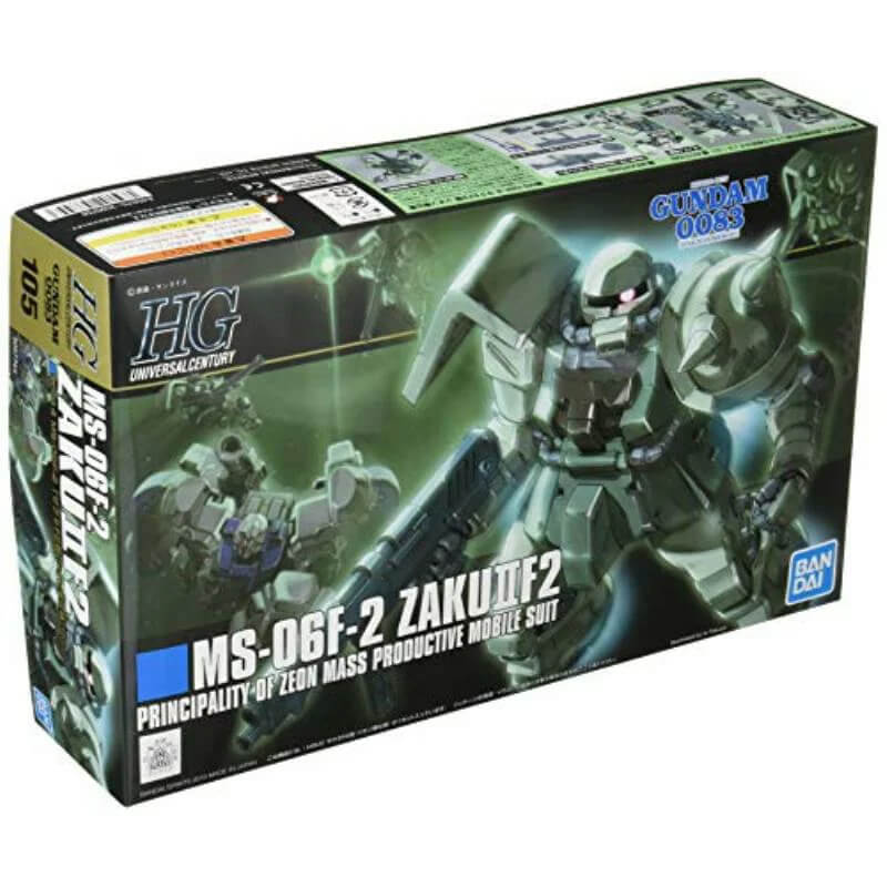 Bandai 1/144 HG MS-06F-2 ZakuIIF2 Kit