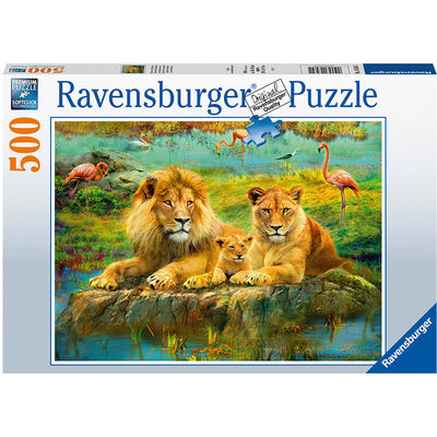 Lions in the Savannah 500pcs Puzzle