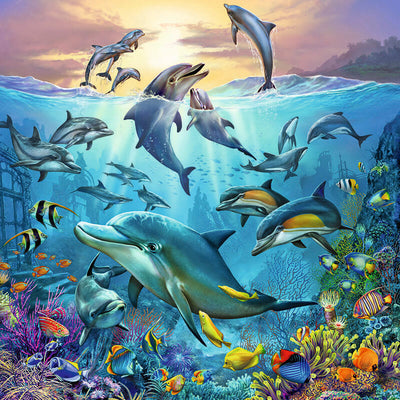 Ocean Life 3x49pcs Puzzle