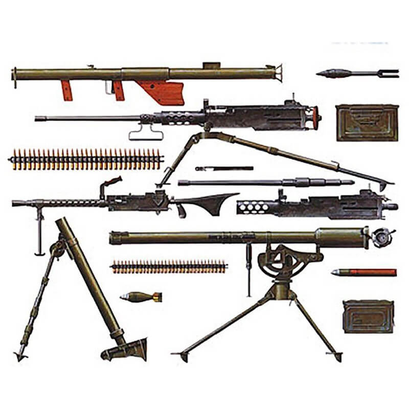 Tamiya 1/35 U.S. Infantry Weapons Set