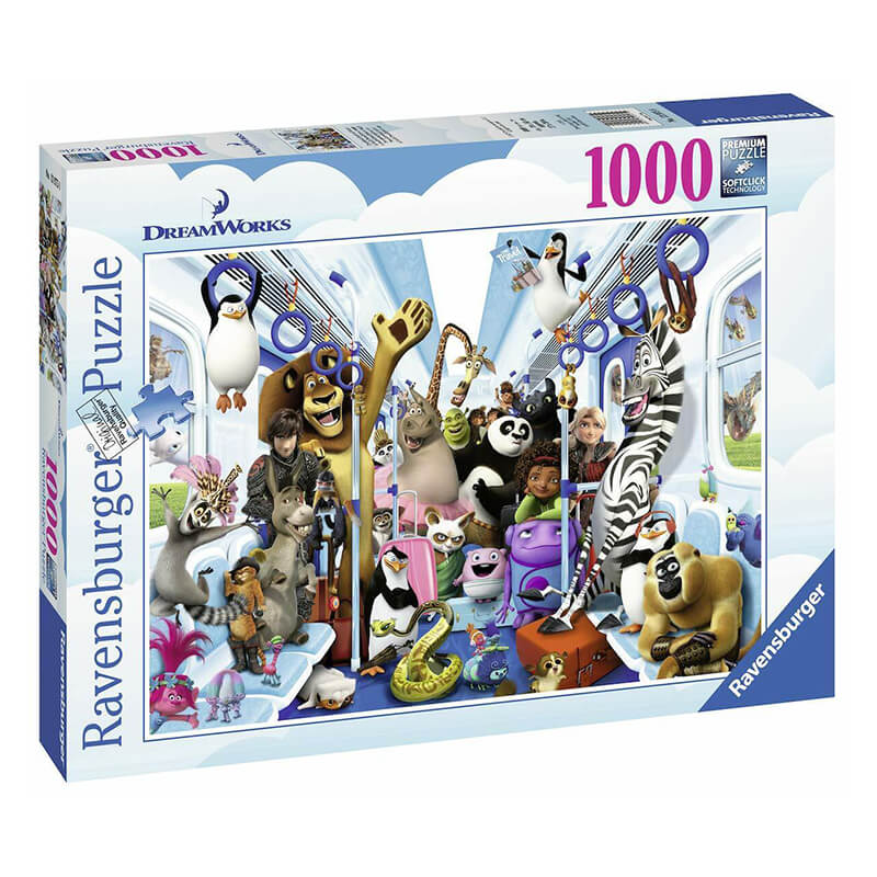 Disney DreamWorks Family on Tour 1008pcs Puzzle