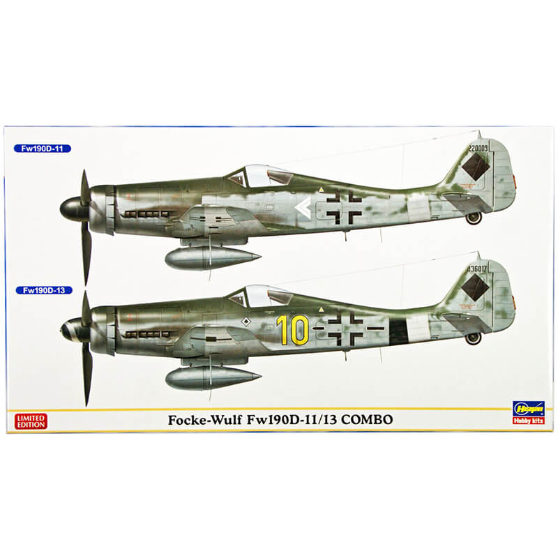 Hasegawa 1/72 Focke-Wulf Fw190D-11/13 Combo Kit
