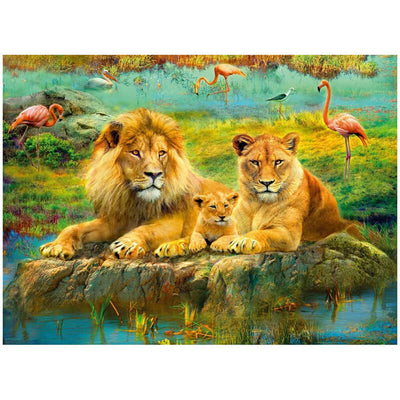 Lions in the Savannah 500pcs Puzzle