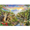 Summer Wolf Family 1000pc Puzzle