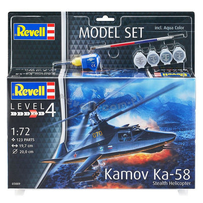 Revell 1/72 Kamov Ka-58 Stealth Helicopter Set