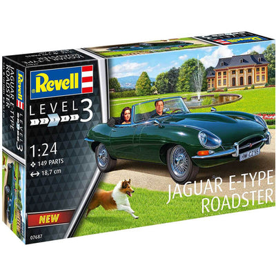 Revell 1/24 Jaguar E-Type Roadster  Kit
