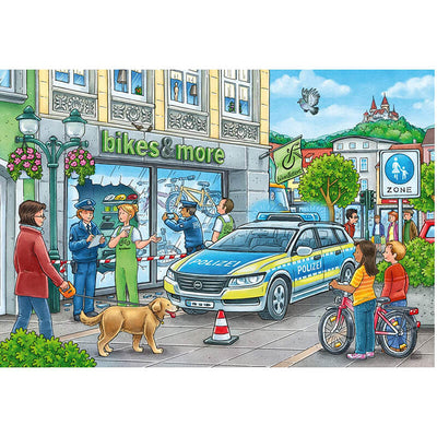 Police at Work! 2x24pcs Puzzle