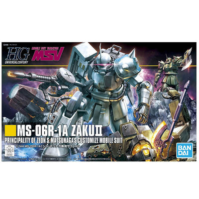 Bandai 1/144 HG MS-06R-1A Zaku II Kit