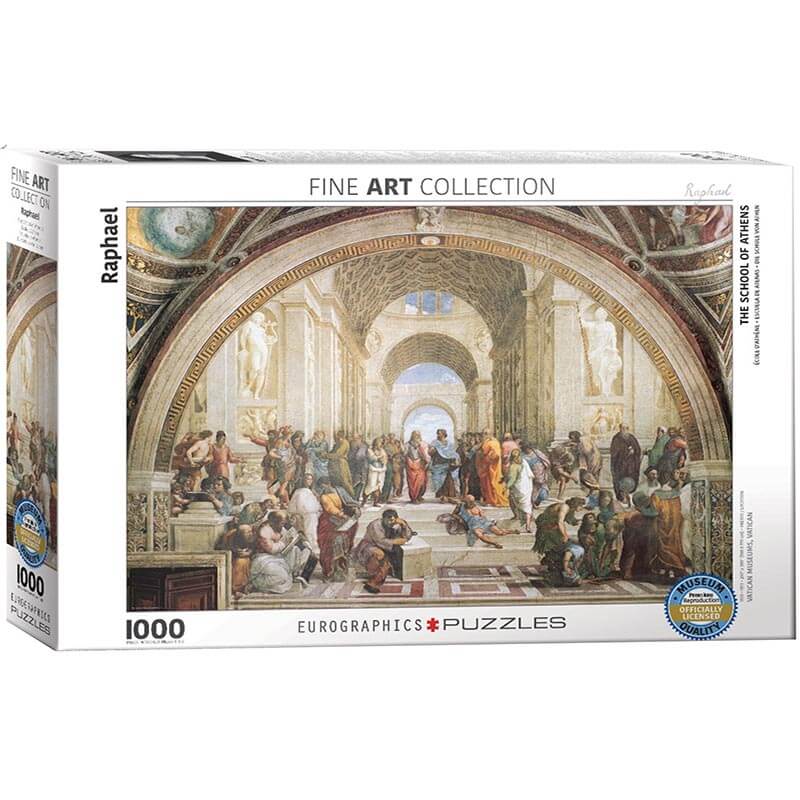 School Of Athens By Raphael 1000pc Puzzle