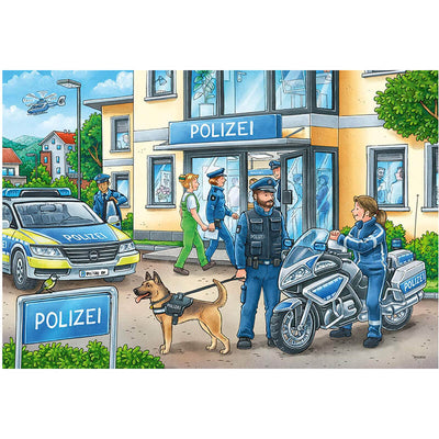 Police at Work! 2x24pcs Puzzle