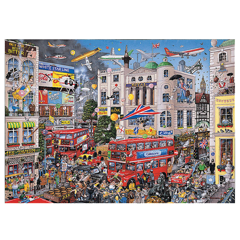 I Love London By Mike Jupp 1000pc Puzzle