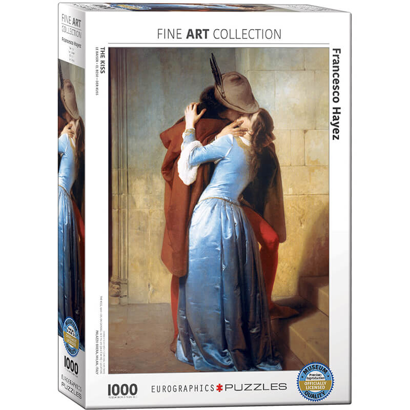 The Kiss By Francesco Hayez 1000pc Puzzle