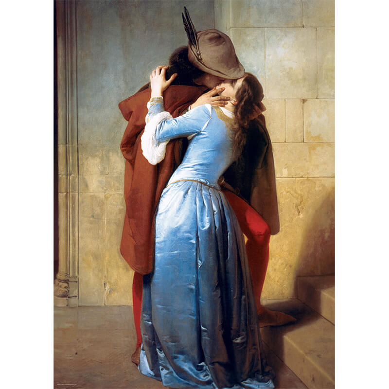 The Kiss By Francesco Hayez 1000pc Puzzle