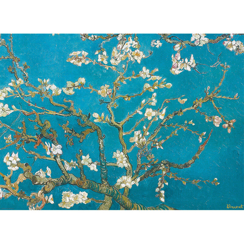 Almond Blossom By Vincent Van Gogh 1000pc Puzzle