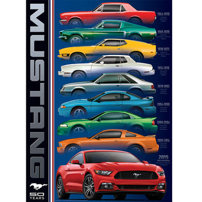 Ford Mustang - 50 Years 1000pc Puzzle