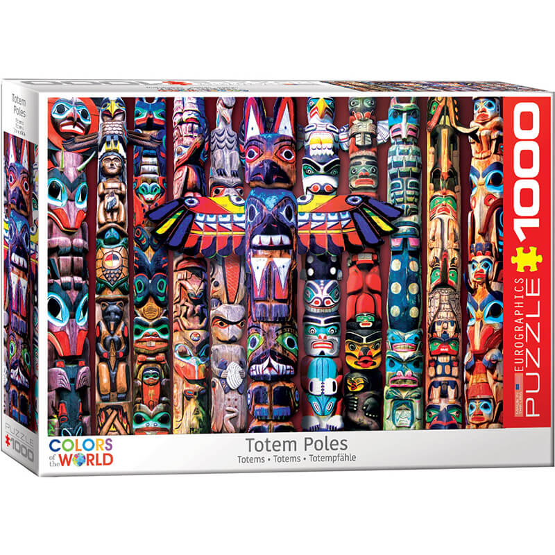 Totem Poles 1000pc Puzzle