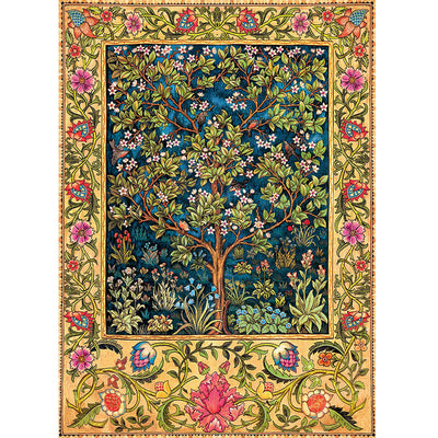 Tree Of Life - Tapestry by William Morris 1000pc Puzzle
