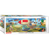 The Great Race 1000pc Panoramic Puzzle