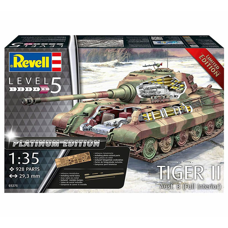 Revell 1/35 Tiger II Ausf. B (Full Interior) Kit