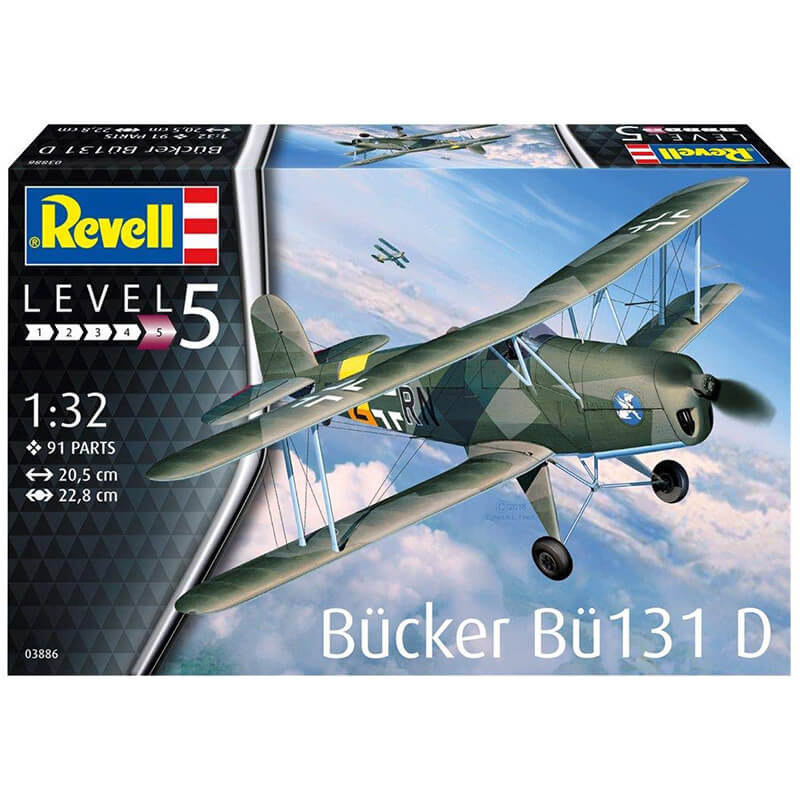 Revell 1/32 Bucker Bu131 D Kit