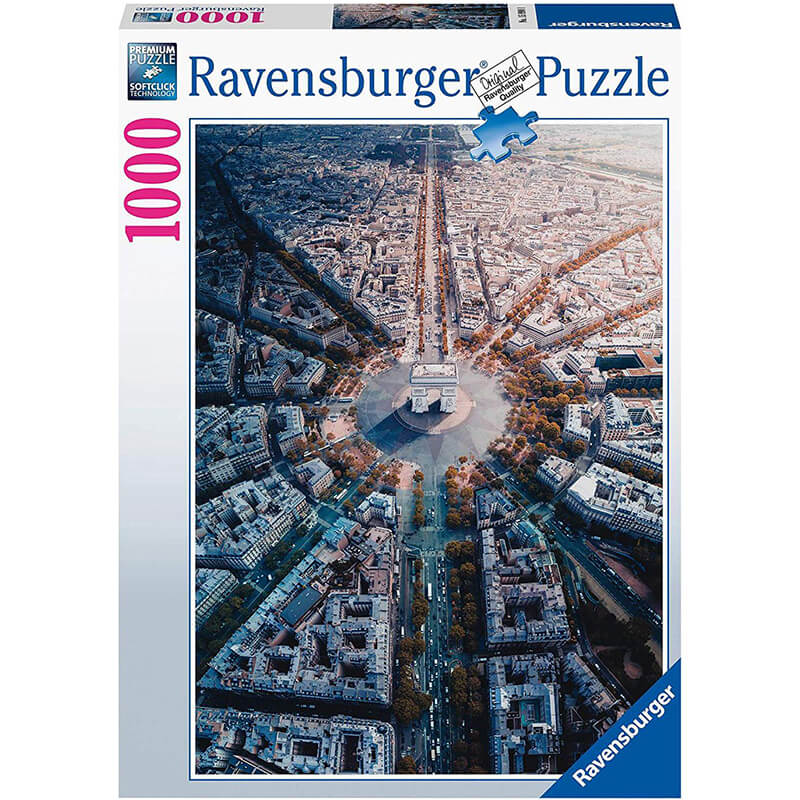 Paris From Above 1000pcs Puzzle